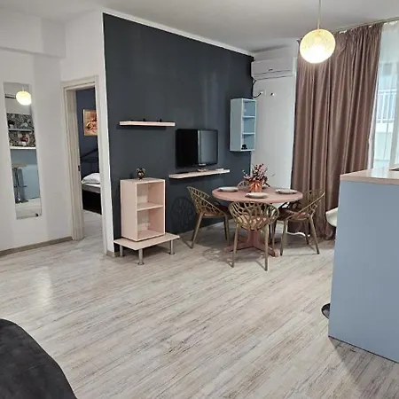 Apartament Premium Building Stefan Prima Linie La Mare & Private Parking Năvodari